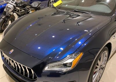 Maserati paint corrected and ceramic coated