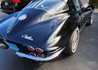 Naples Corvette paint correction and stingray