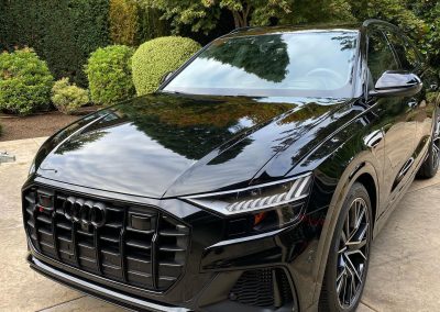 Paint correction and ceramic coating on a Audi RSQ8