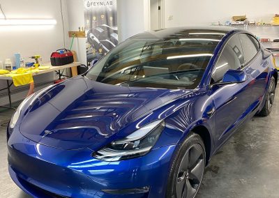 Tesla Model 3 paint correction and ceramic coating