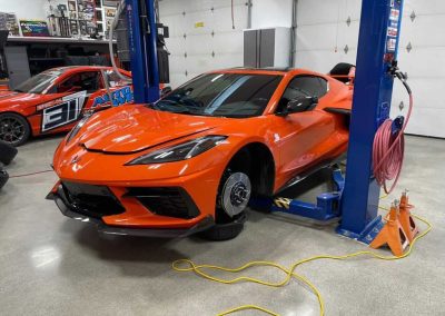 Corvette C7 paint correction and ceramic coating