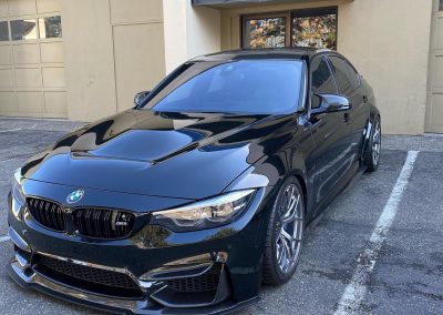 BMW M3 paint correction and ceramic coating