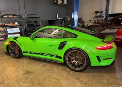 Porsche GT3 RS paint correction and ceramic coating