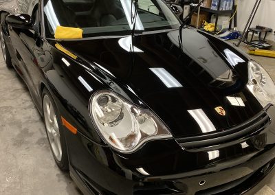 Porsche 996 GT2 paint correction and ceramic coating