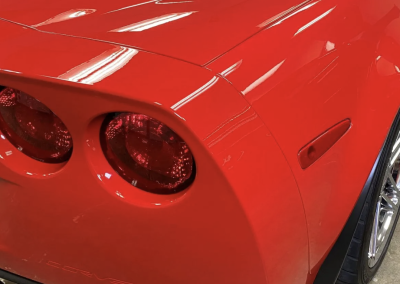 Corvette after paint correction and ceramic coating